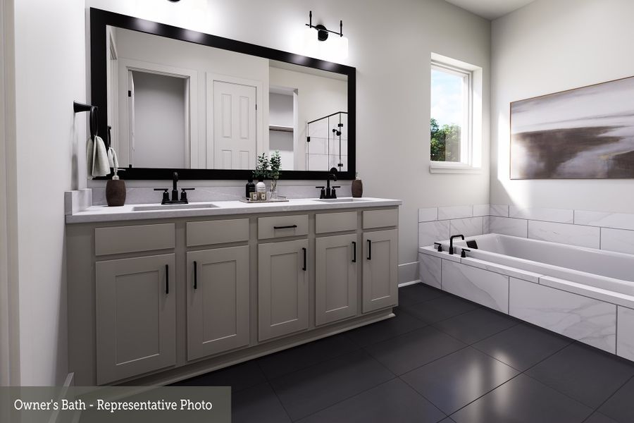 The Hereford - Owner's Bath The Hereford - Owner's Bath