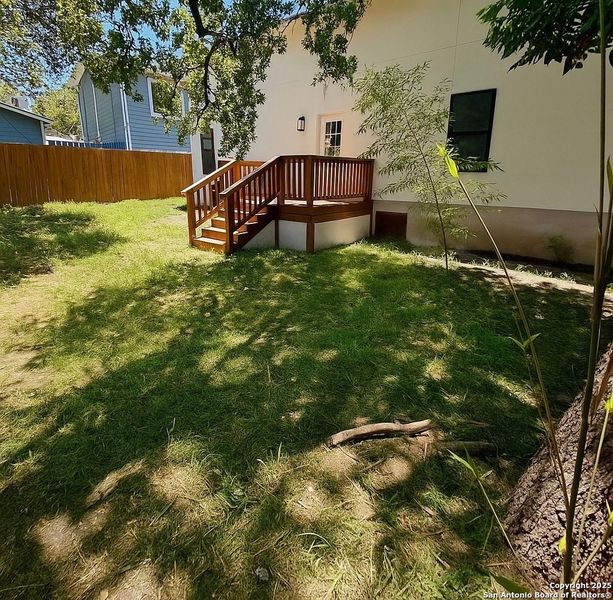 Exterior details and patio area of a home in , New Braunfels (Image 2).