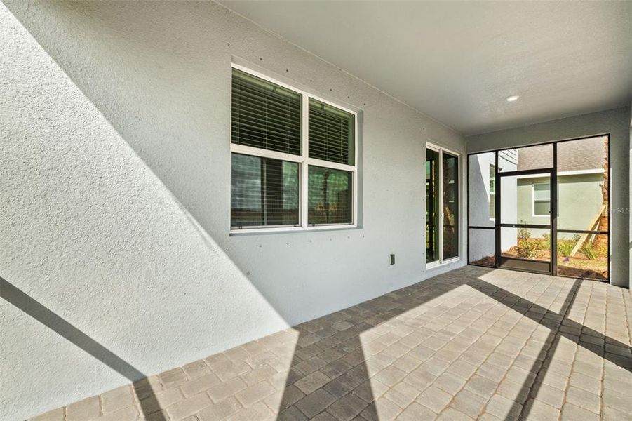 Exterior details and patio area of a home in Rye Ranch: Executive Homes, Parrish (Image 29).