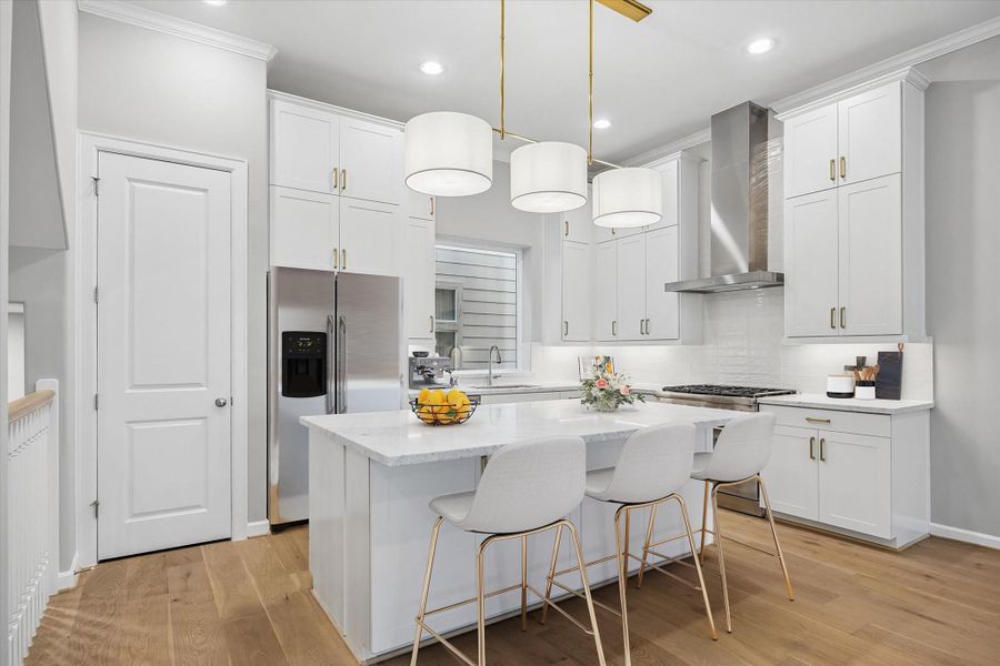Furnished interior view inside a new home in , Houston (Image 12).