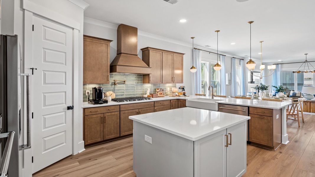 Furnished interior view inside a new home in , Summerville (Image 8). Furnished interior view inside a new home in , Summerville (Image 8).
