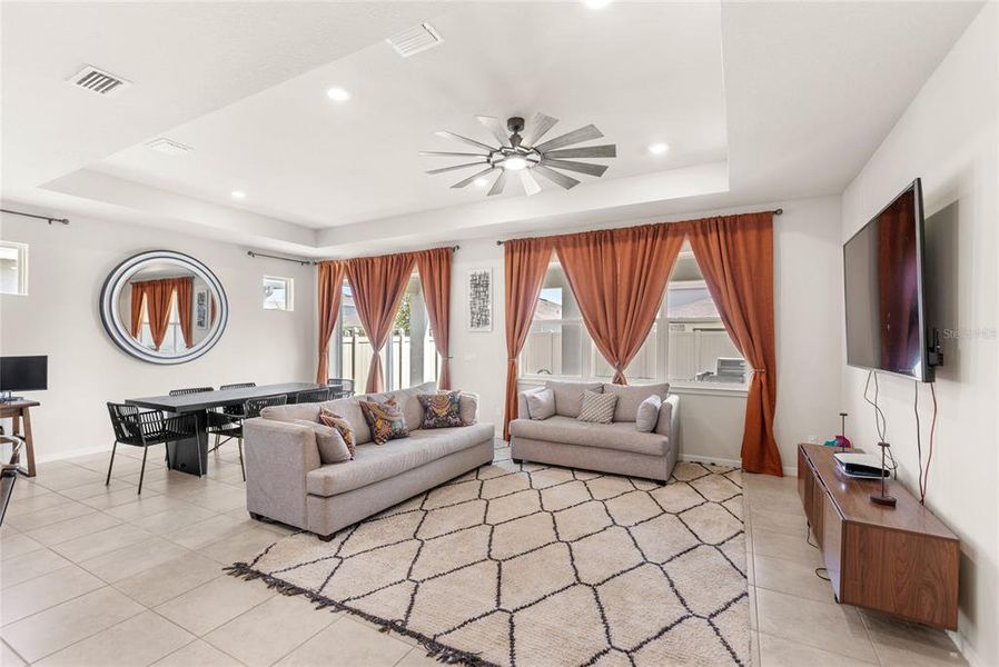 Furnished interior view inside a new home in , Kissimmee (Image 26). Furnished interior view inside a new home in , Kissimmee (Image 26).