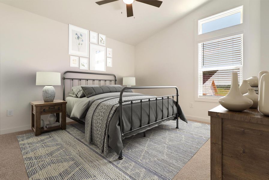 Furnished interior view inside a new home in Westgate Village Townes, Spartanburg (Image 3). Furnished interior view inside a new home in Westgate Village Townes, Spartanburg (Image 3).
