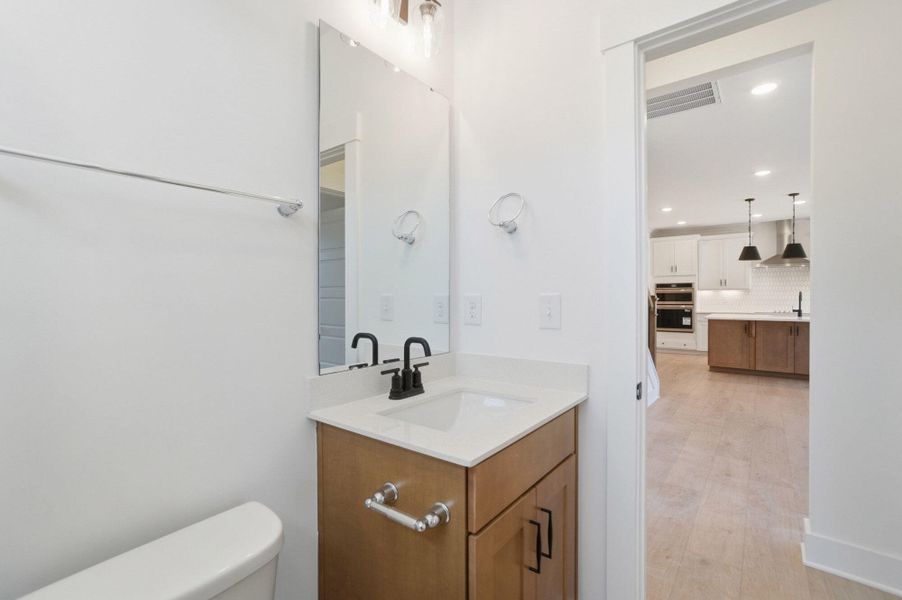 Furnished interior view inside a new home in Chasewood, Mint Hill (Image 15).