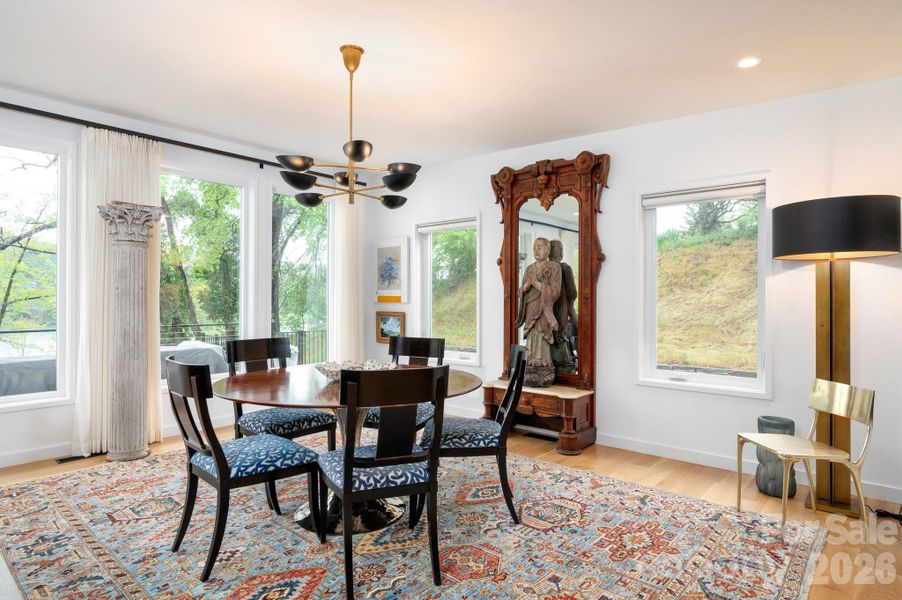 Furnished interior view inside a new home in , Asheville (Image 10).