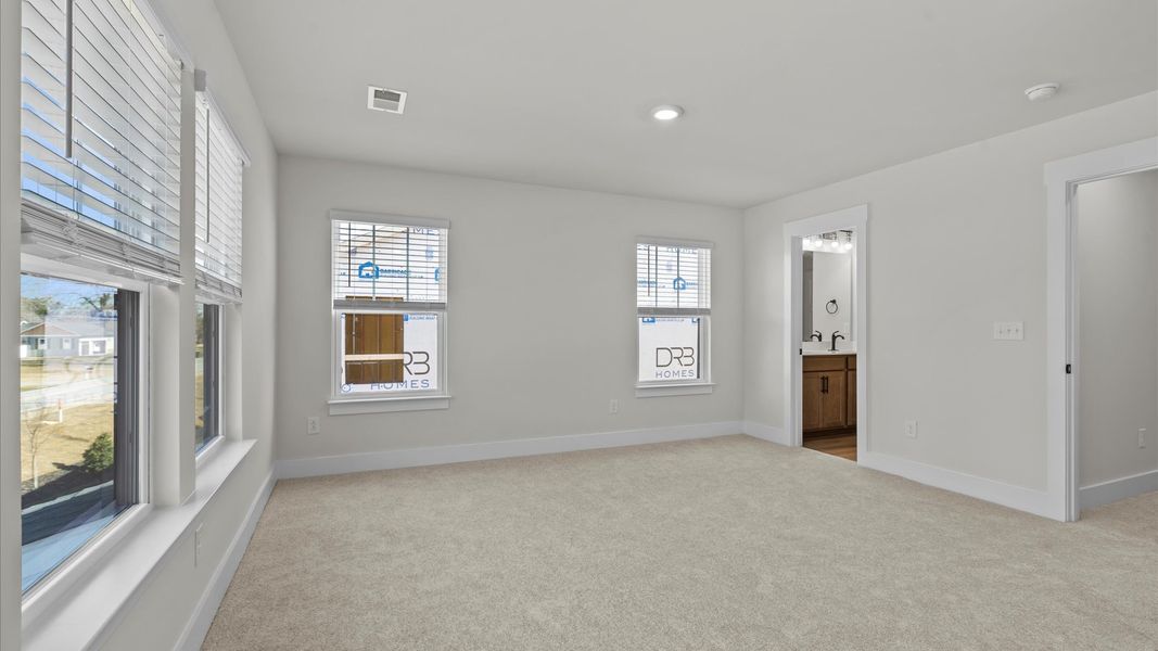 Furnished interior view inside a new home in Gresham Station, Simpsonville (Image 26).