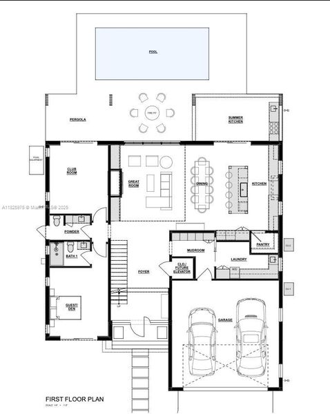 2D floor plan layout of this home in , North Palm Beach, FL (Image 4). 2D floor plan layout of this home in , North Palm Beach, FL (Image 4).