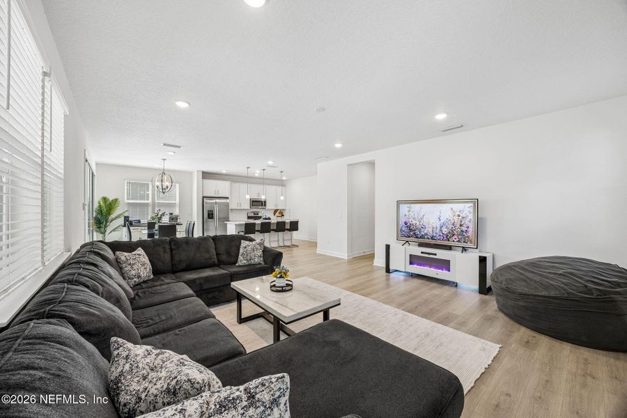 Furnished interior view inside a new home in Tributary, Yulee (Image 30).