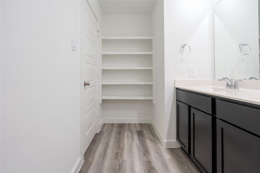 Furnished interior view inside a new home in City Gate, Houston (Image 11).