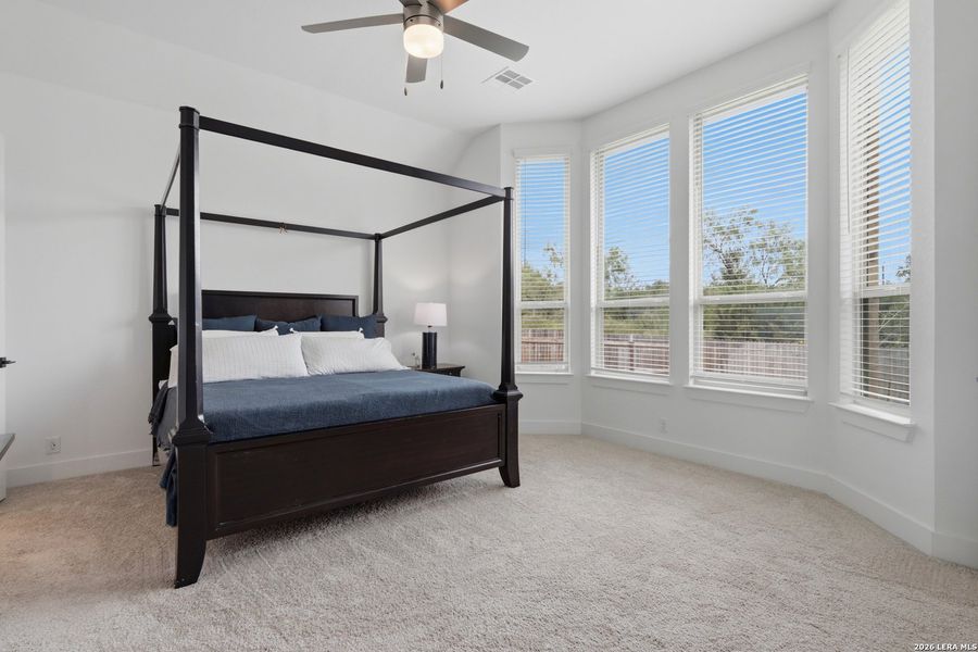 Furnished interior view inside a new home in Davis Ranch, San Antonio (Image 28).