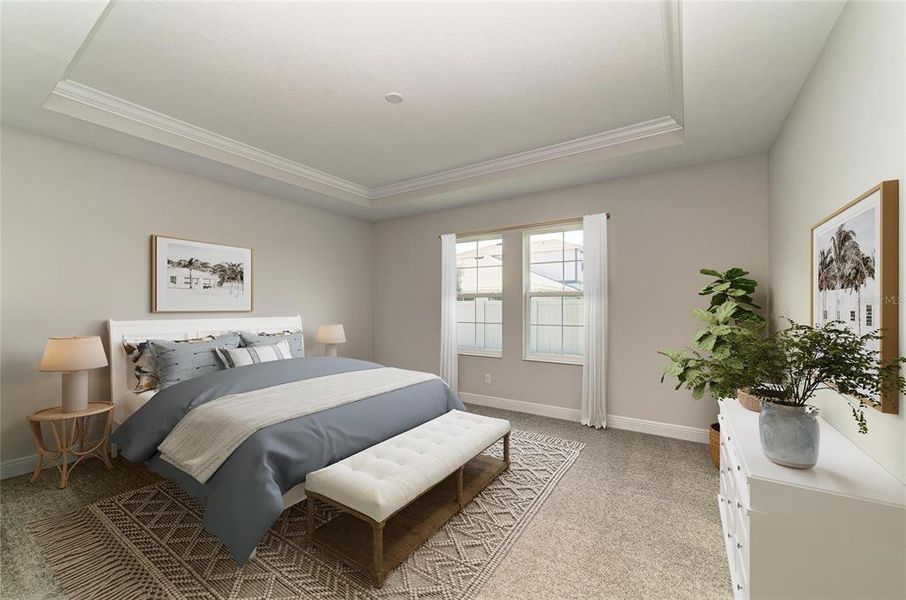 Furnished interior view inside a new home in Pasadena Woods, Pasadena Hills (Image 5).
