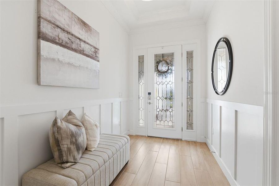 Furnished interior view inside a new home in , Wesley Chapel (Image 8). Furnished interior view inside a new home in , Wesley Chapel (Image 8).