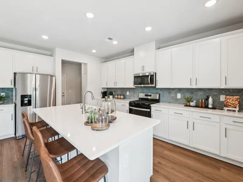 Furnished interior view inside a new home in Oakwood, Mebane (Image 3).