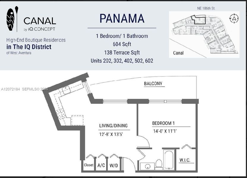 2D floor plan layout of this home in , Miami, FL (Image 4).