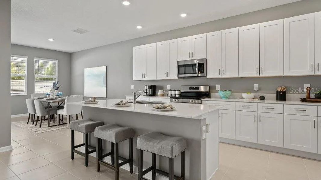 Furnished interior view inside a new home in , Apopka (Image 5). Furnished interior view inside a new home in , Apopka (Image 5).