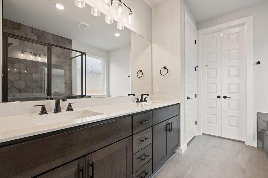 Furnished interior view inside a new home in Flora, Hutto (Image 12).