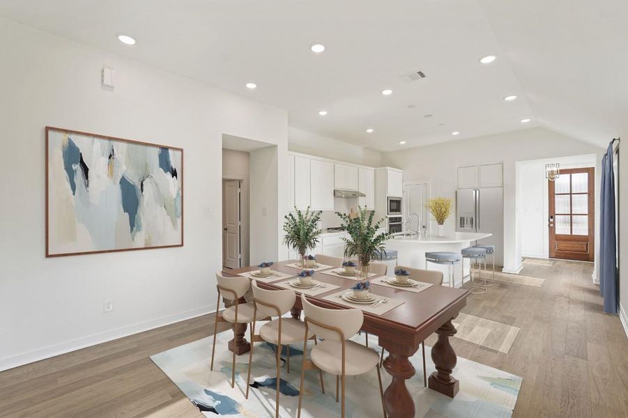 Dining Room - Virtually Staged