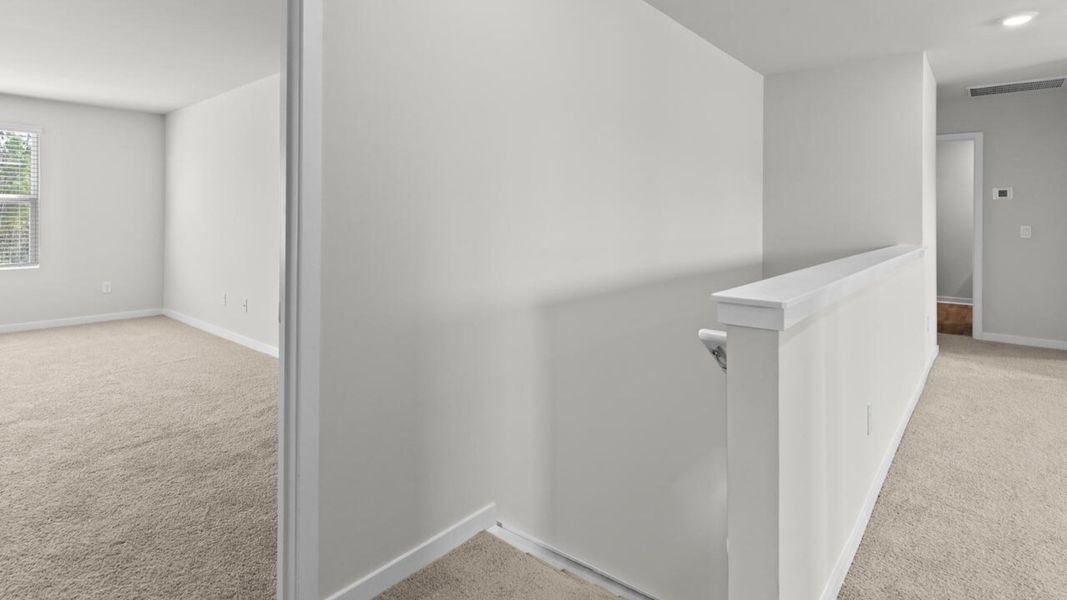 Spacious, unfurnished interior of a new home in Sidbury Station, Castle Hayne (Image 22).