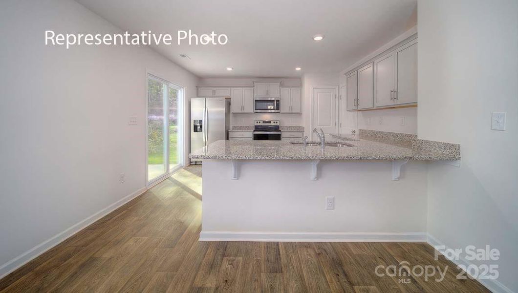 Furnished interior view inside a new home in Huffman Ridge, Hickory (Image 4).