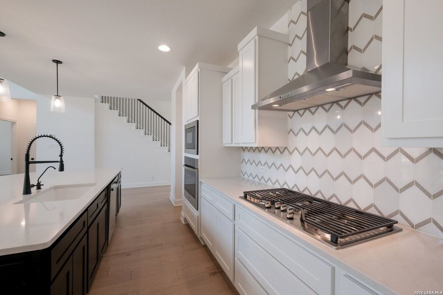 Furnished interior view inside a new home in , Boerne (Image 8).