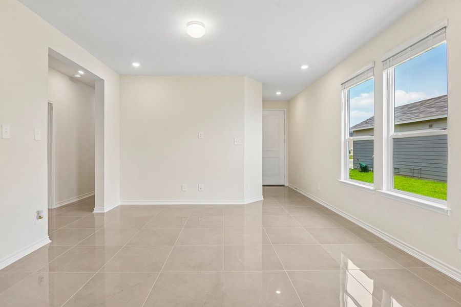 Spacious, unfurnished interior of a new home in Woodside Farms, Seguin (Image 17). Spacious, unfurnished interior of a new home in Woodside Farms, Seguin (Image 17).