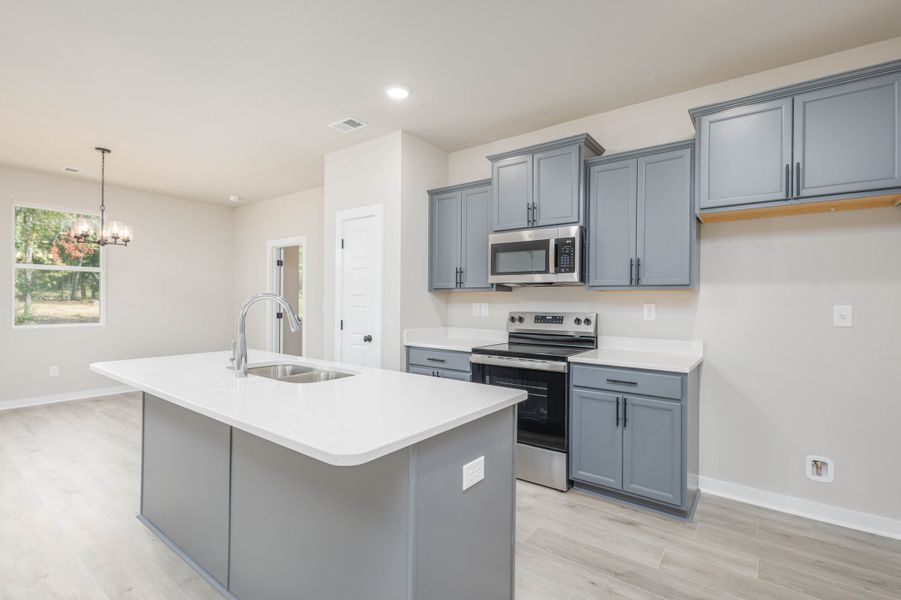 Representative furnished interior of a home built from the Rosewood by Nason Homes in Woodland Farms, Dickson (Image 5).