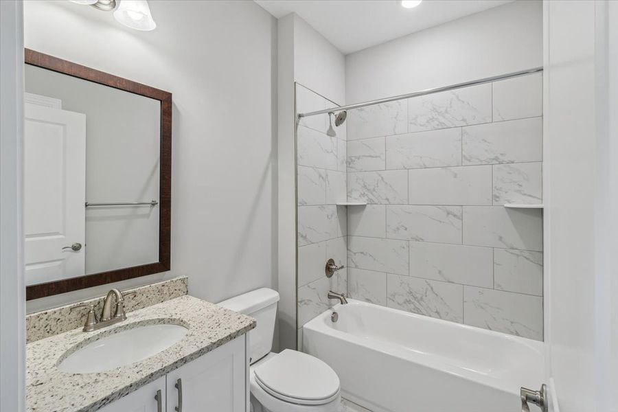 Furnished interior view inside a new home in Sinclair at Crawford Creek, Grovetown (Image 6).
