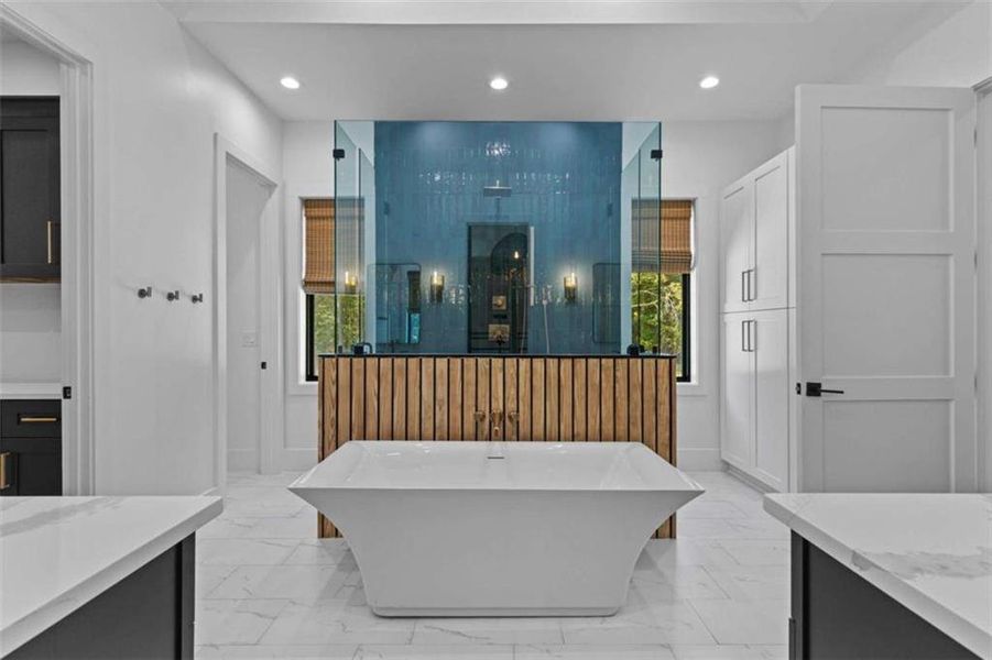 Furnished interior view inside a new home in , Monroe (Image 10).