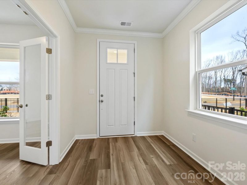 Spacious, unfurnished interior of a new home in Whitley Preserve – Park Collection, Mint Hill (Image 29).