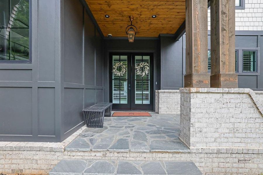 Front exterior of a new home in , Acworth, GA, highlighting curb appeal (Image 28). Front exterior of a new home in , Acworth, GA, highlighting curb appeal (Image 28).