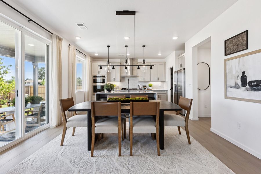Representative furnished interior of a home built from the Jansen by Landsea Homes in Cherry Meadows, Brighton (Image 17).