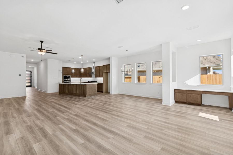 Spacious, unfurnished interior of a new home in Meridiana 55' Homesites, Manvel (Image 23).