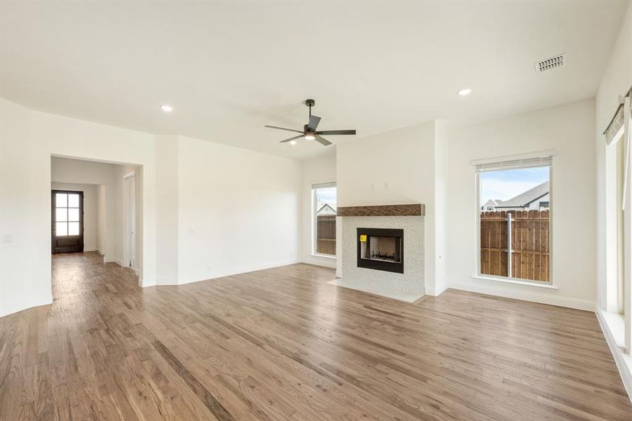 Spacious, unfurnished interior of a new home in Timberbrook 3B-4A, Justin (Image 21).