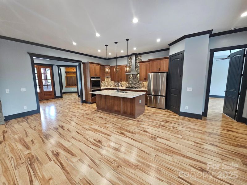 Furnished interior view inside a new home in , Morganton (Image 4). Furnished interior view inside a new home in , Morganton (Image 4).