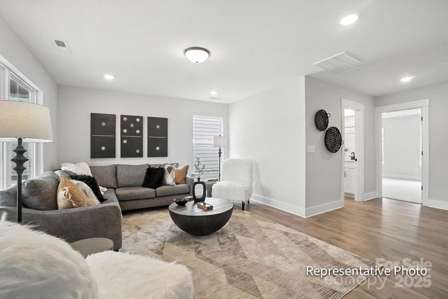 Furnished interior view inside a new home in Ashton Park, Monroe (Image 33).