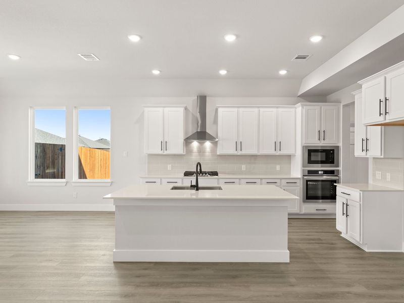 Furnished interior view inside a new home in Waverly Estates, Josephine (Image 5).