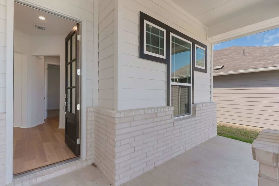 Representative exterior details of a home built from the Avery by Chesmar Homes in Nolina, Georgetown (Image 2). Representative exterior details of a home built from the Avery by Chesmar Homes in Nolina, Georgetown (Image 2).