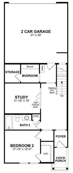 Beazer Homes Bayside Caspian plan Beazer Homes Bayside Caspian plan