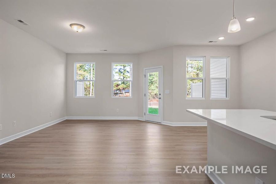 Spacious, unfurnished interior of a new home in Springvale, Fuquay Varina (Image 23).