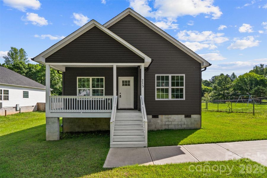 Front exterior of a new home in , York, SC, highlighting curb appeal (Image 18).