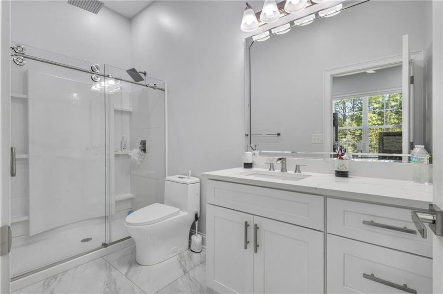 Furnished interior view inside a new home in , Riverdale (Image 17). Furnished interior view inside a new home in , Riverdale (Image 17).