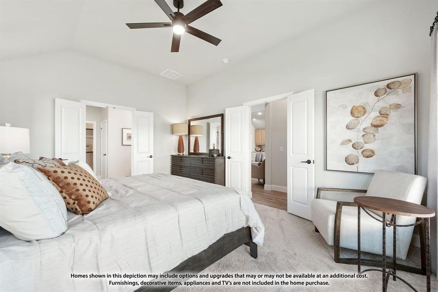 Furnished interior view inside a new home in Silo Mills Classic 50, Joshua (Image 12). Furnished interior view inside a new home in Silo Mills Classic 50, Joshua (Image 12).