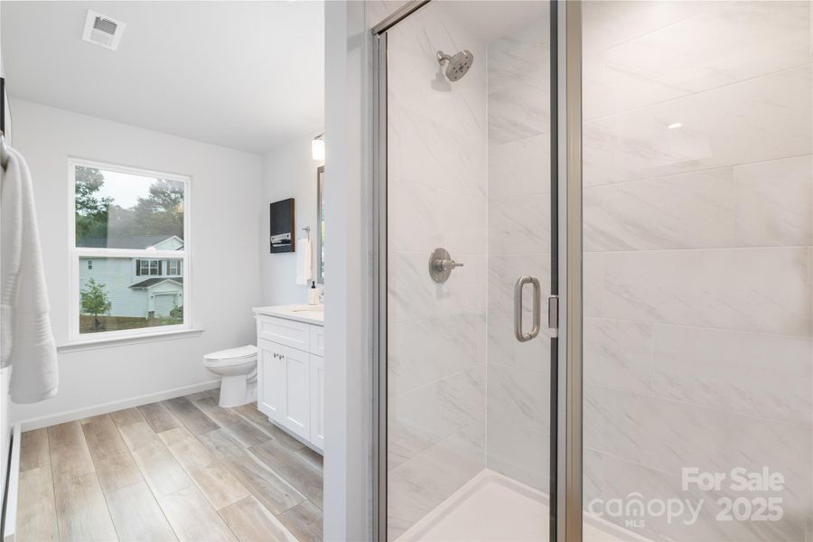 Furnished interior view inside a new home in Northway at Echo Glen, Charlotte (Image 8).