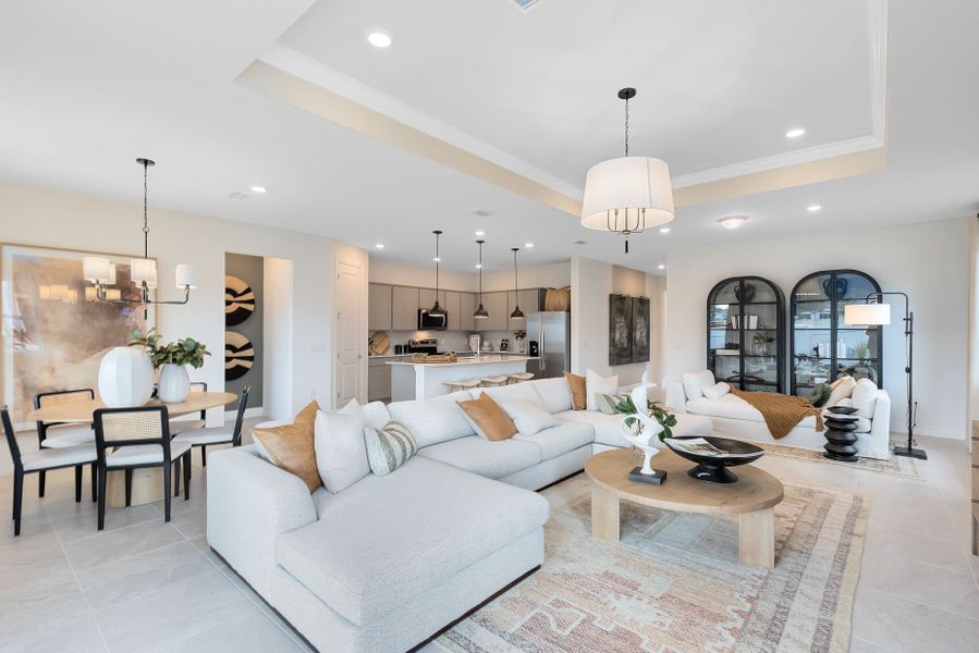 Furnished interior view inside a new home in Hartford Terrace, Davenport (Image 7).