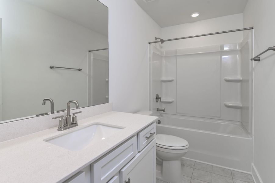 Furnished interior view inside a new home in Lake Carolina Townhomes, Columbia (Image 18).