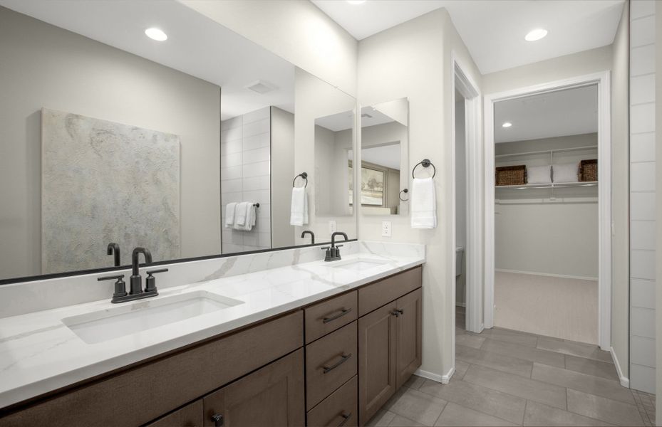 Representative furnished interior of a home built from the Tifton Walk by Del Webb in Sun City Anthem at Merrill Ranch, Florence (Image 7).