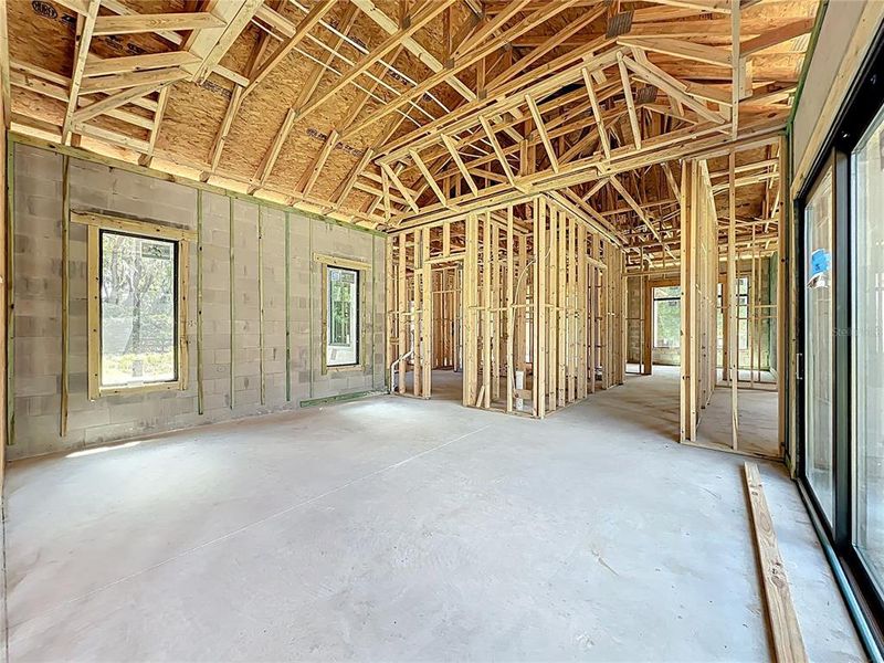 In-progress construction of a new home in , Oviedo, FL (Image 51).