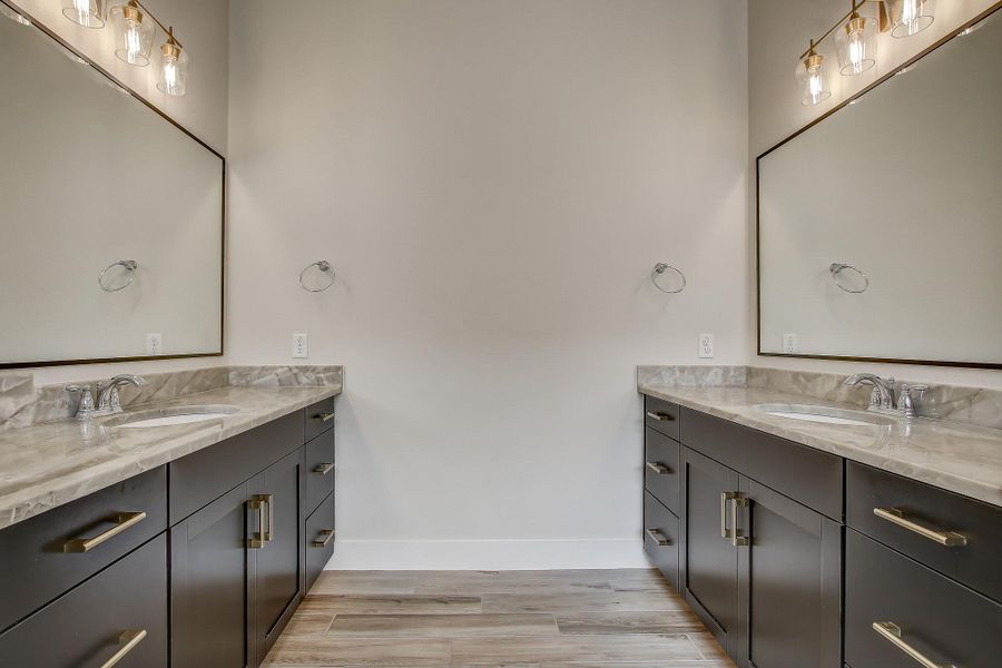 Furnished interior view inside a new home in , San Marcos (Image 18).