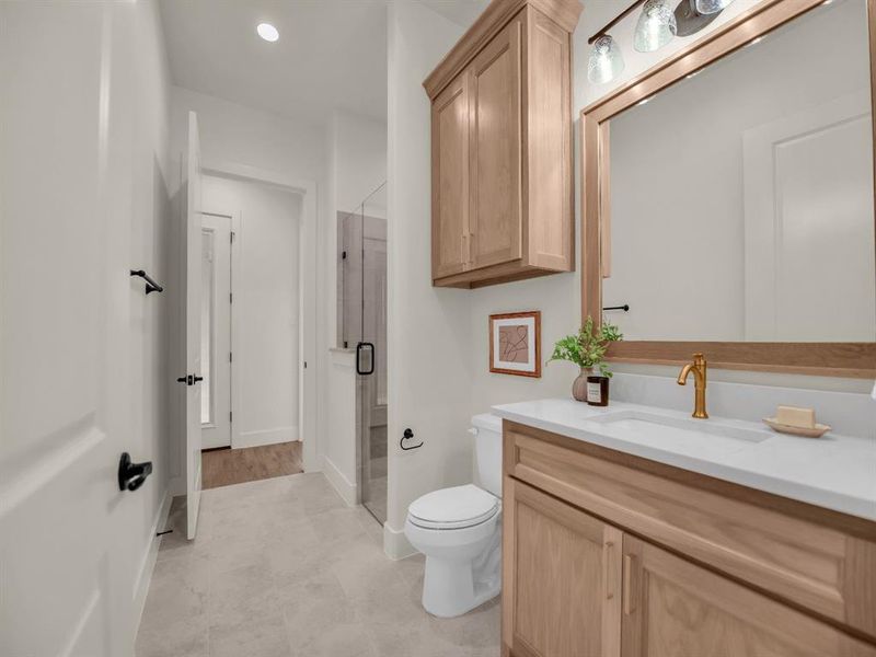 Furnished interior view inside a new home in , Decatur (Image 38).