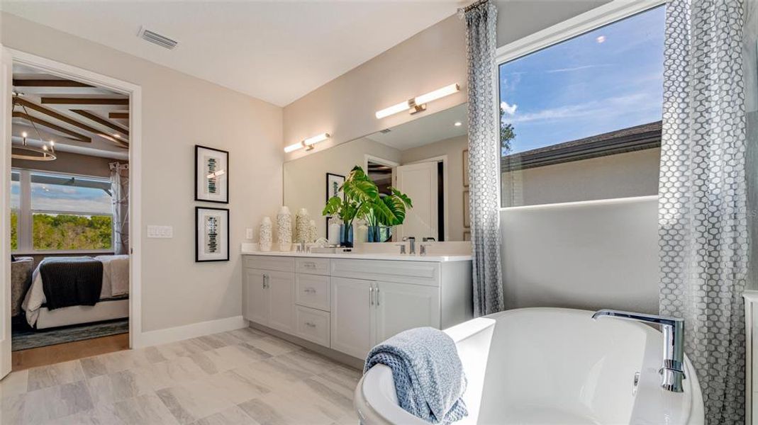 Furnished interior view inside a new home in Cresswind DeLand, Deland (Image 47). Furnished interior view inside a new home in Cresswind DeLand, Deland (Image 47).